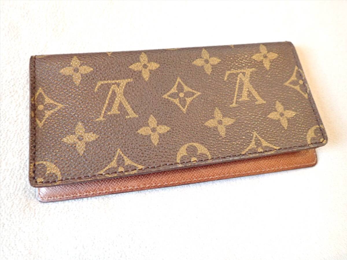 【LOUIS VUITTON ルイヴィトン】美品☆ビンテージモノグラム付属のお札入れ☆本物☆_画像2