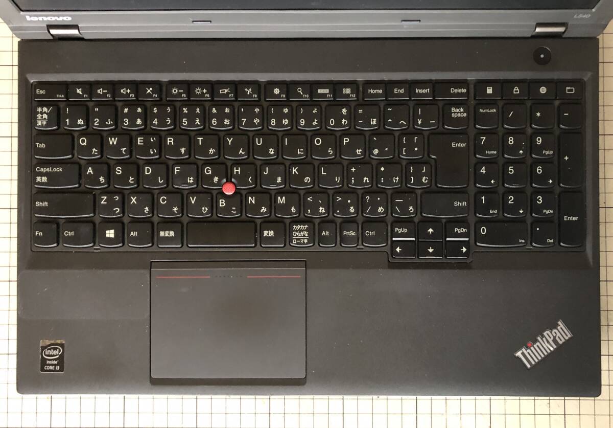 Lenovo ThinkPad L540 (i3-4000M, 8GB(DDR3-12800 4GBx2), HDD 500GB, Win7Pro)の画像2