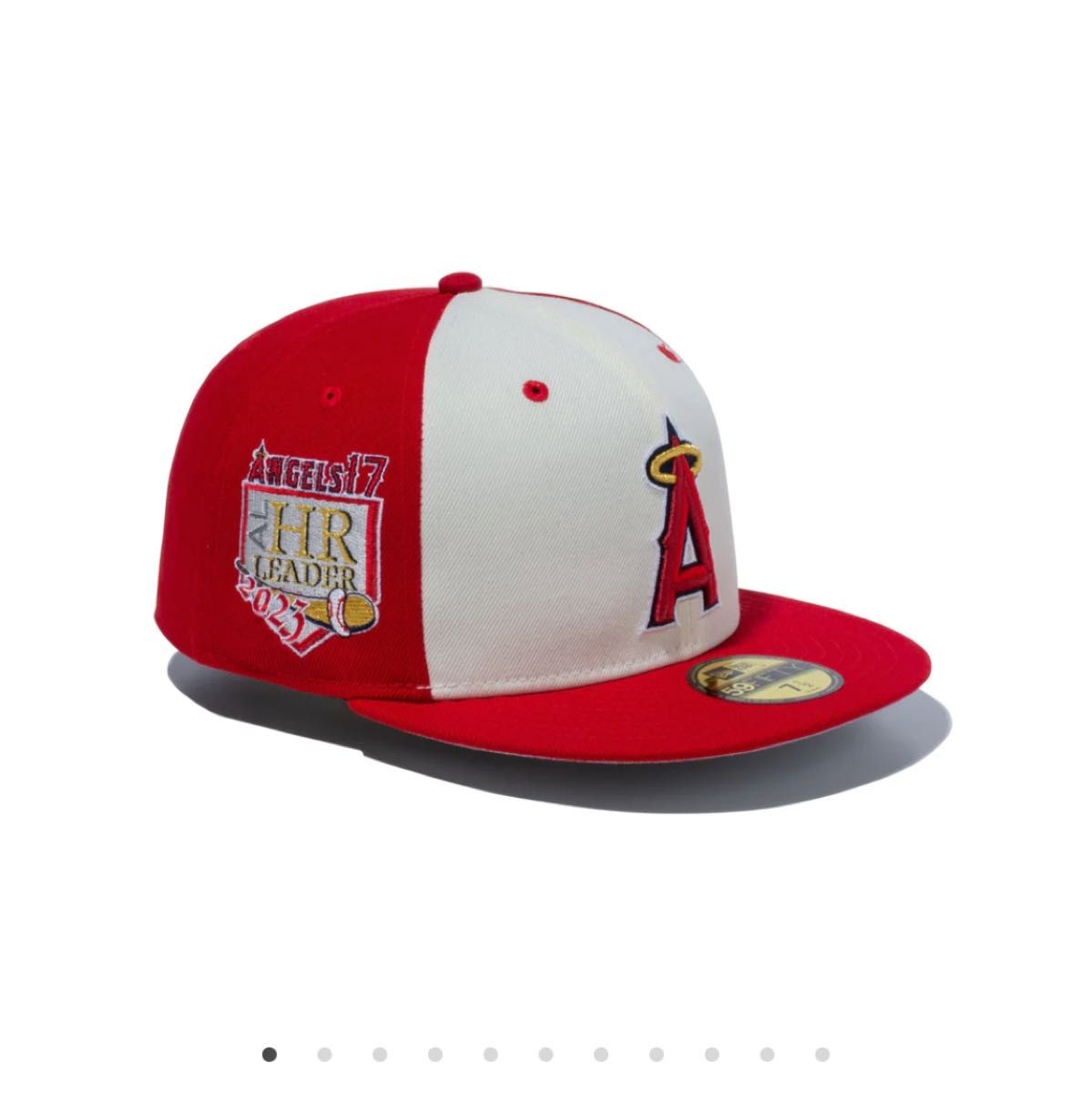 値下げ不可　即完売品　大谷翔平　ホームラン王記念 new era エンゼルス　7 5/8 ニューエラ 59FIFTY キャップ 