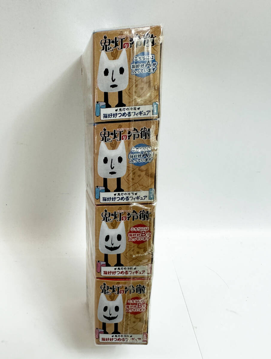 未開封品 TAITO 鬼灯の冷徹 ほおずきのれいてつ 猫好好つめるフィギュア A/B 各2個セット 4-18の画像2