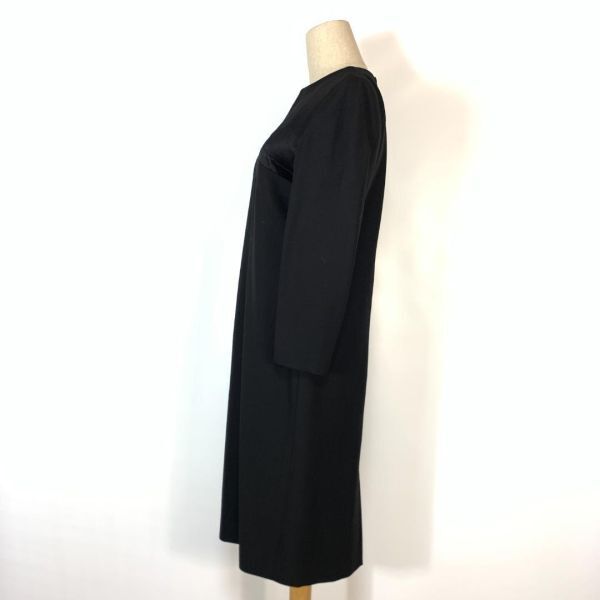  Tokyo i silver Tokyo i silver black formal long One-piece front switch design pocket less wool 100% 9AR C9830