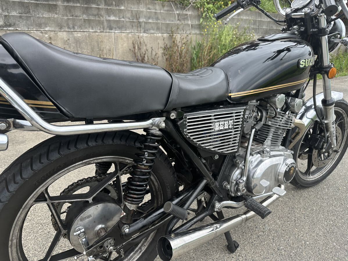 GS400E3 国内 類別型式枠内 昭和57年 希少車両 E2 L CBX400F CBR400F Z400FX XJ400 GT380 GSX400F FSインパルス売り切りの画像5