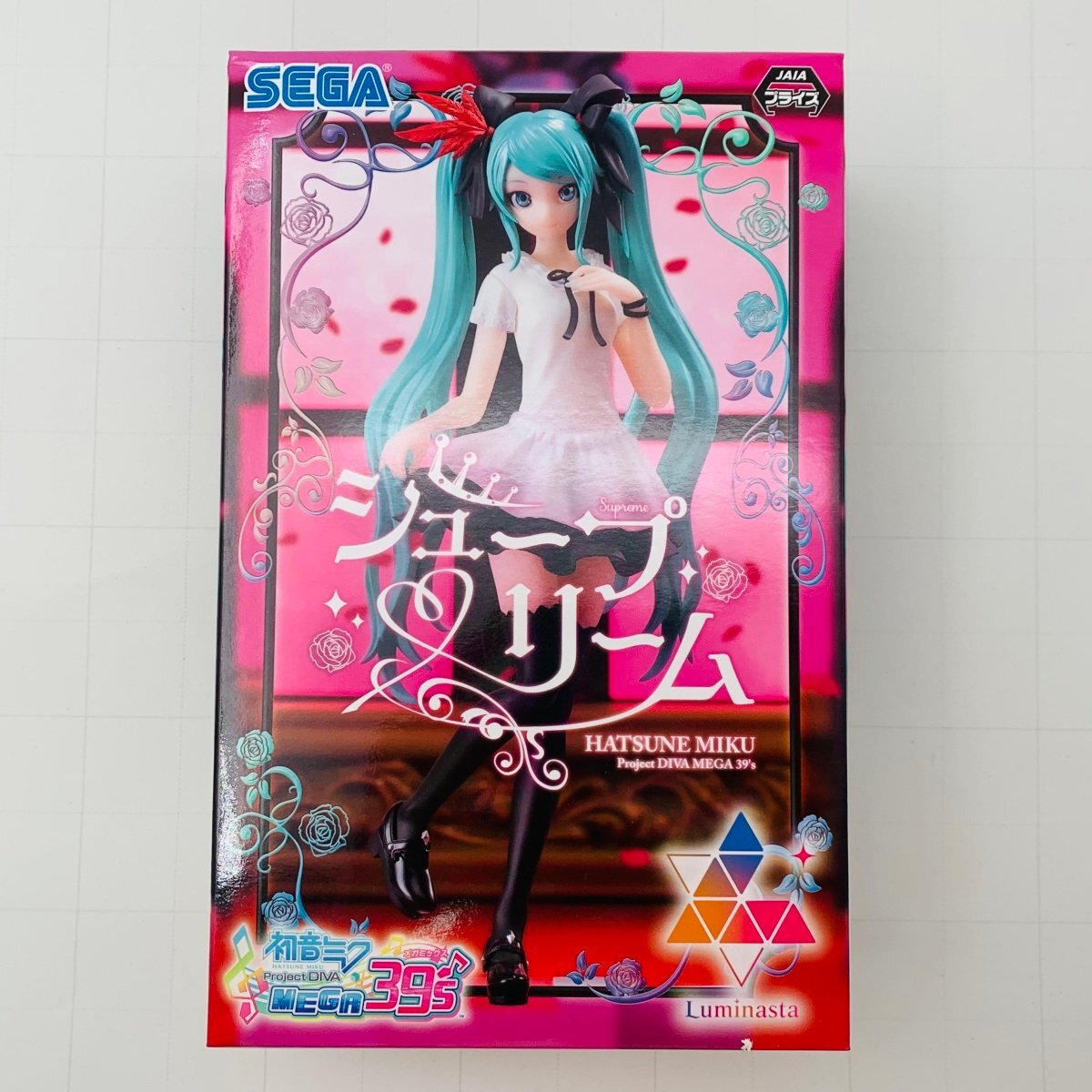 新品未開封 セガ Luminasta 初音ミクProject DIVA MEGA 39’s 初音ミク シュープリームの画像1