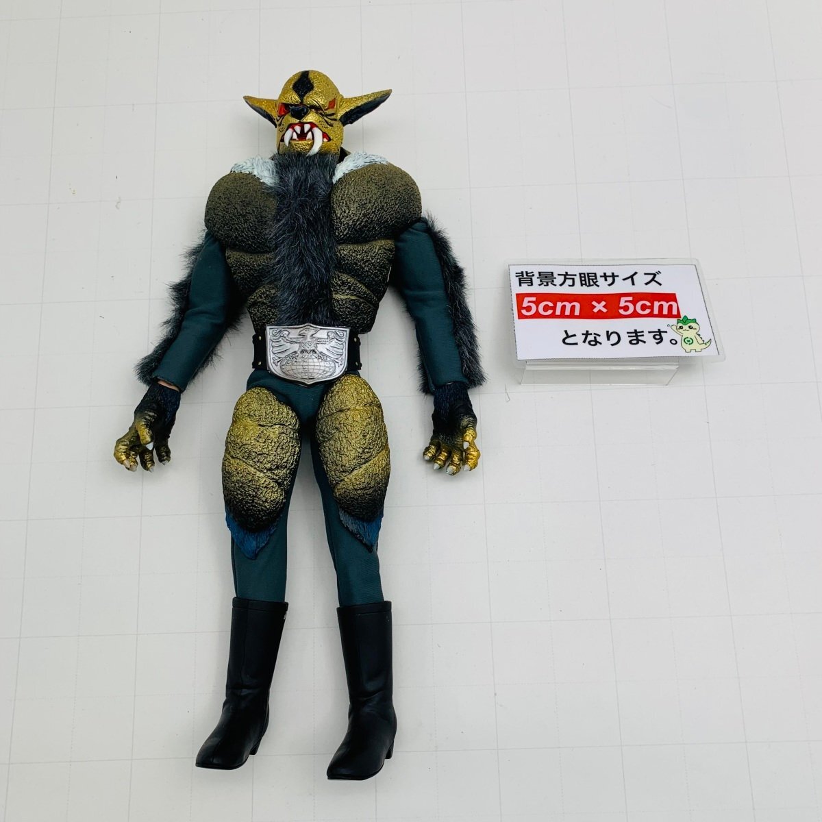 中古品 メディコム・トイ RAHM リアルアクションヒーローズメールオーダー 仮面ライダー 1/6 狼男の画像2