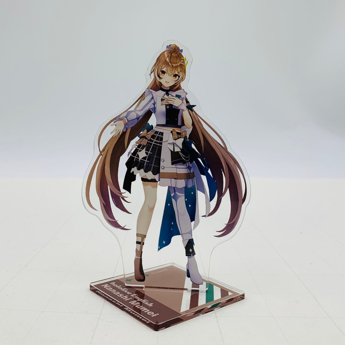 中古品 ホロライブ hololive 4th fes. Our Bright Parade 3Dアクリルスタンド ブライト衣装ver 七詩ムメイの画像2