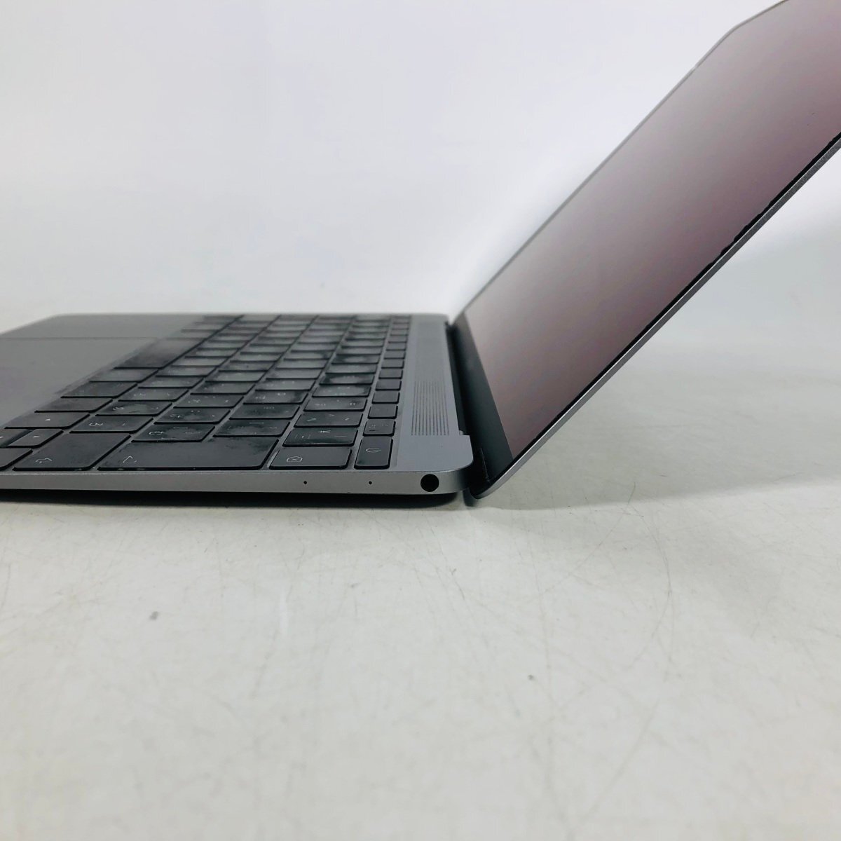 ジャンク MacBook 12インチ (Mid 2017) Core m3 1.2GHz/8GB/SSD 256GB スペースグレイ MNYF2J/A_画像5