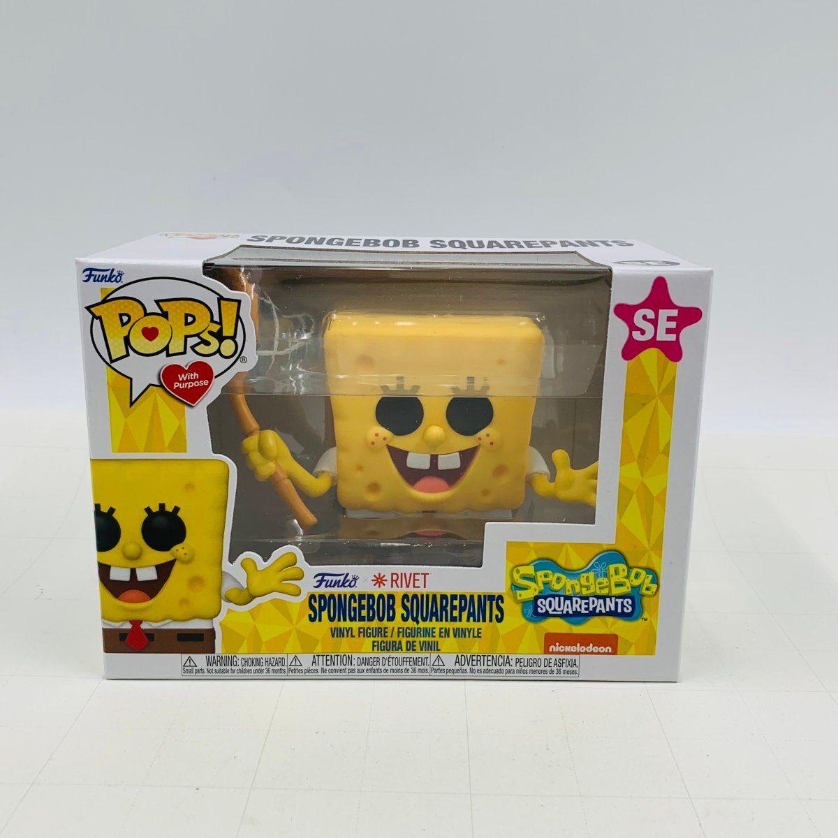 新品未開封 ファンコ Funko POPs with Purpose SE スポンジボブ SPONGEBOB SQUAREPANTSの画像1