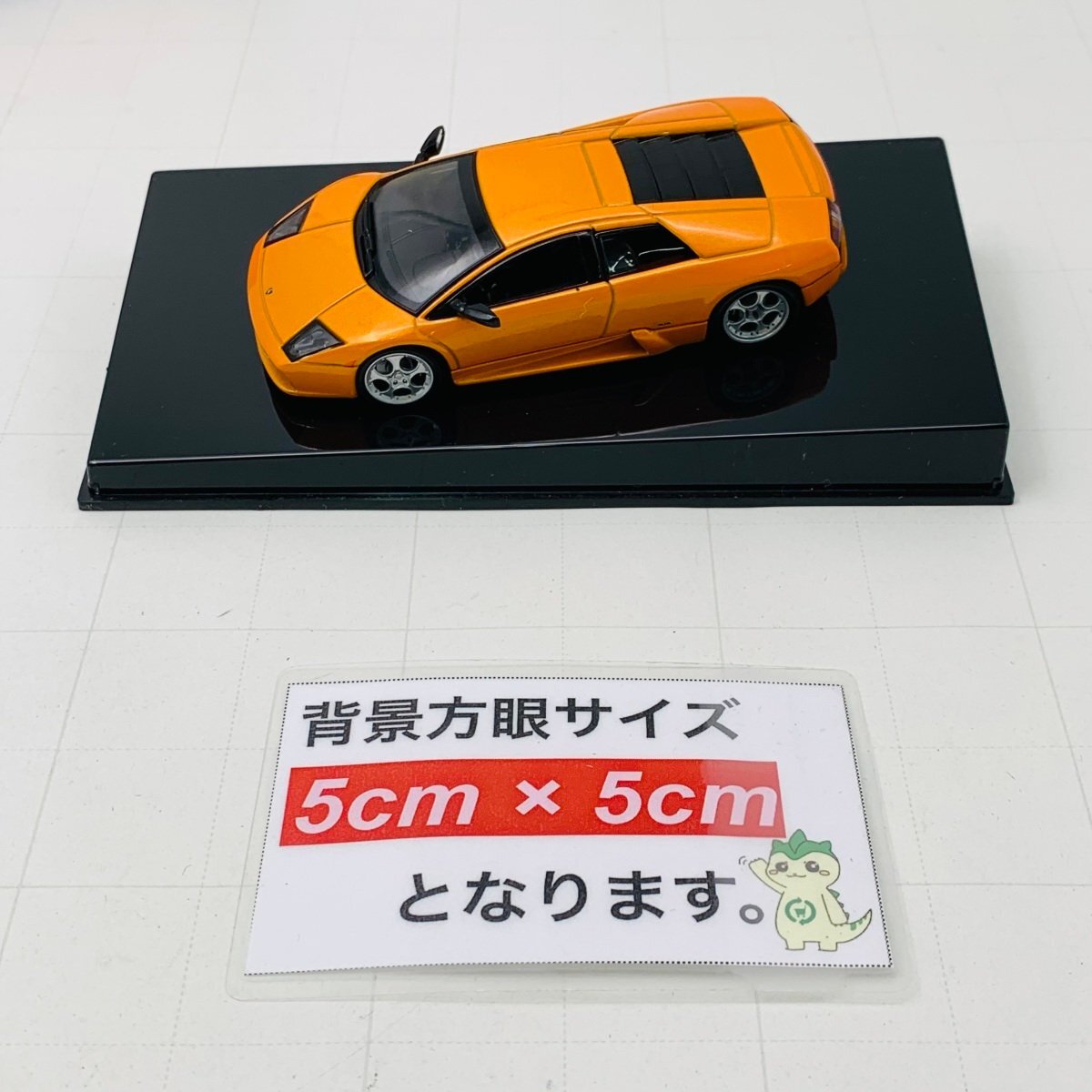 中古品 AUTOart オートアート 1/43 LAMBORGHINI MURCIELAGO ランボルギーニ ムルシエラゴ オレンジの画像2