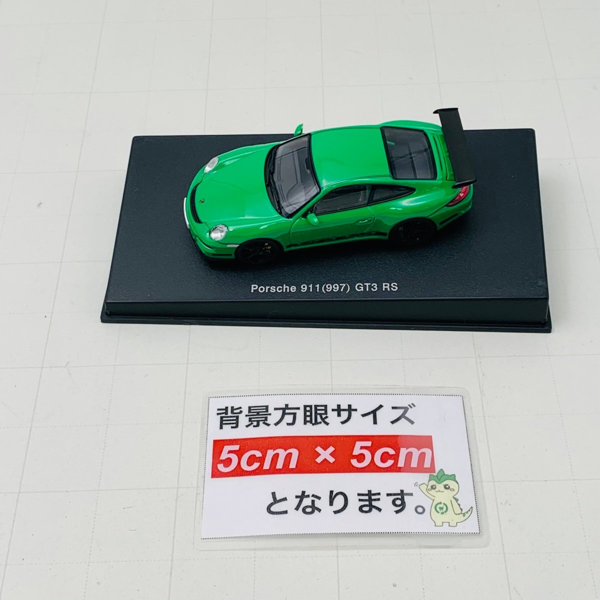 中古品 AUTOart オートアート 1/43 Porsche 911 GT3 RS ポルシェ グリーンの画像2