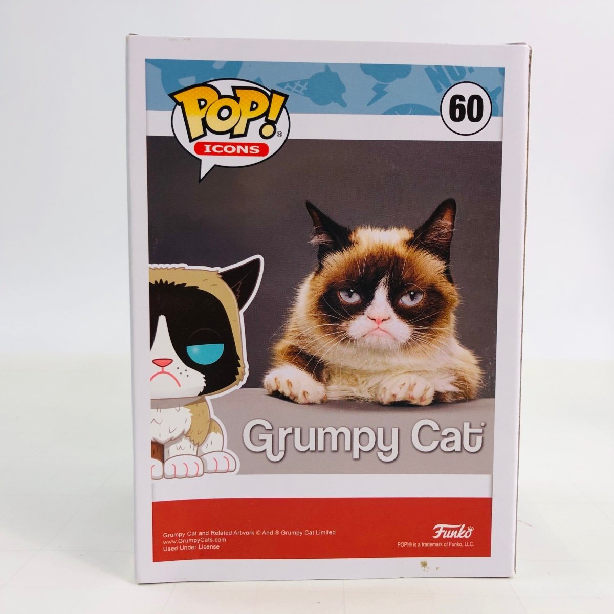 新品未開封 ファンコ FUNKO POP ICONS 60 GRUMPY CAT グランピーキャット_画像3