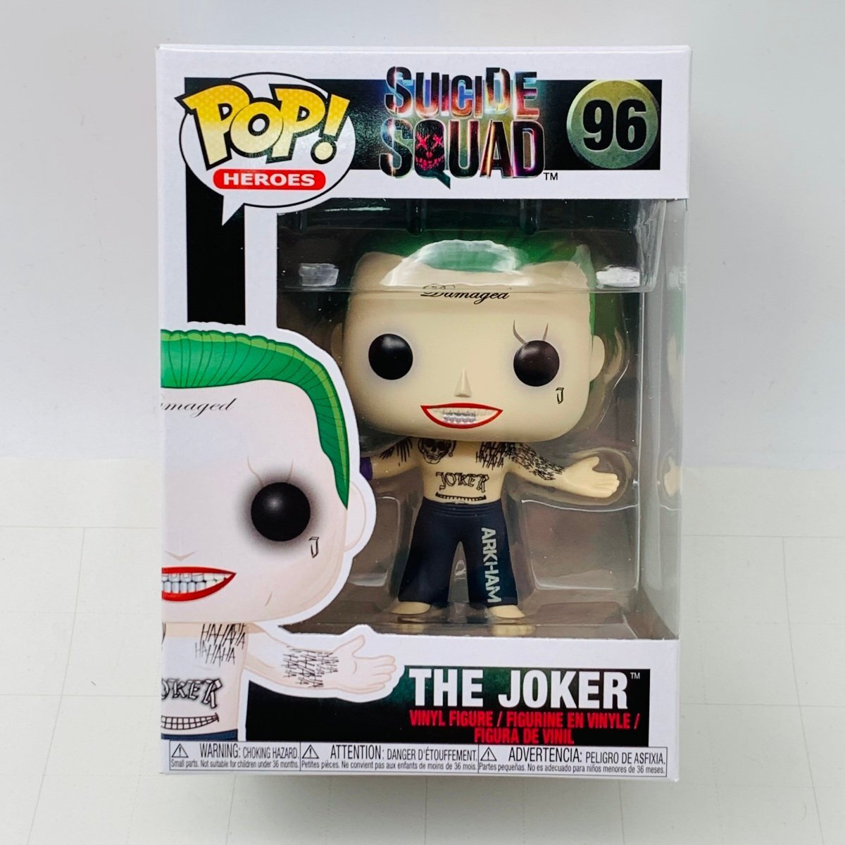 新品未開封 FUNKO ファンコ POP HEROES 96 SUICIDE SQUAD スーサイド・スクワッド THE JOKER ジョーカー_画像1