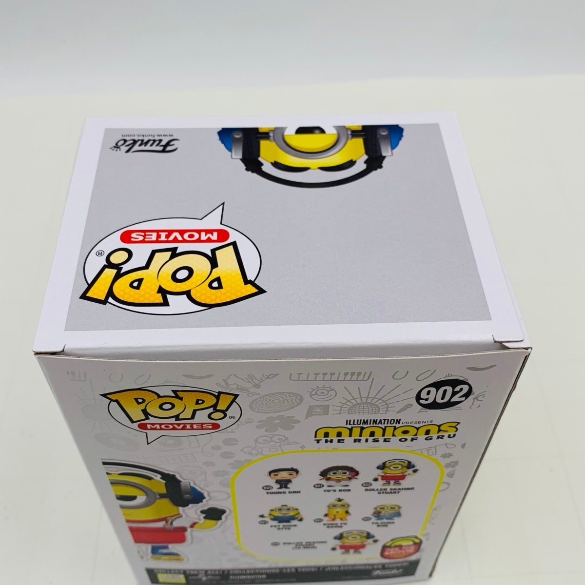 新品未開封 ファンコ Funko POP MOVIES ミニオンズ MINIONS 902 ローラースケート スチュアート ROLLER SKATING STUARTの画像4