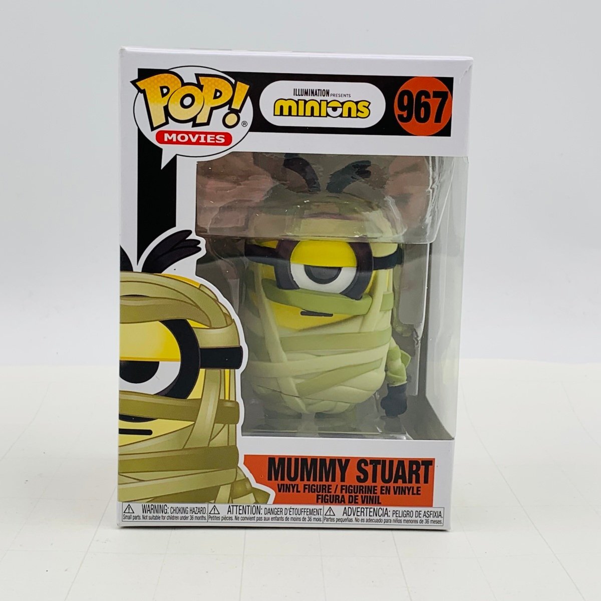 中古品 ファンコ Funko POP MOVIES ミニオンズ モンスターズ MINIONS 967 ミイラ男 スチュアートの画像6