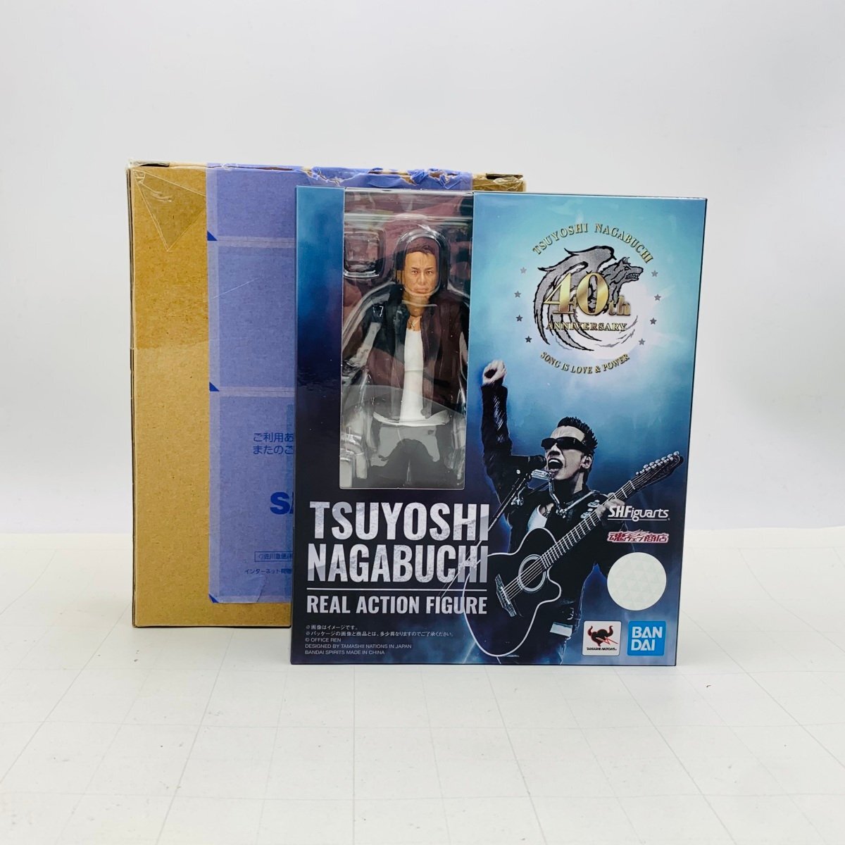 日本最大のブランド 新品未開封 魂ウェブ商店 POWER & LOVE IS SONG ANNIVERSARY 40th 長渕剛 フィギュアーツ S.H.Figuarts 芸能人、タレント