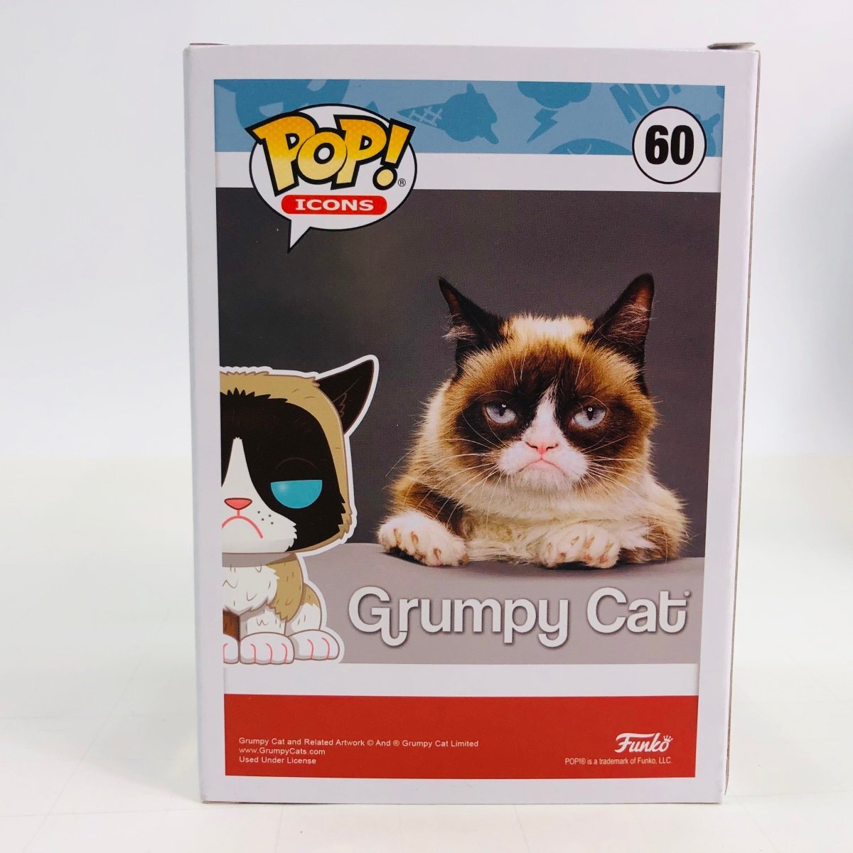 新品未開封 ファンコ FUNKO POP ICONS 60 GRUMPY CAT グランピーキャット_画像3