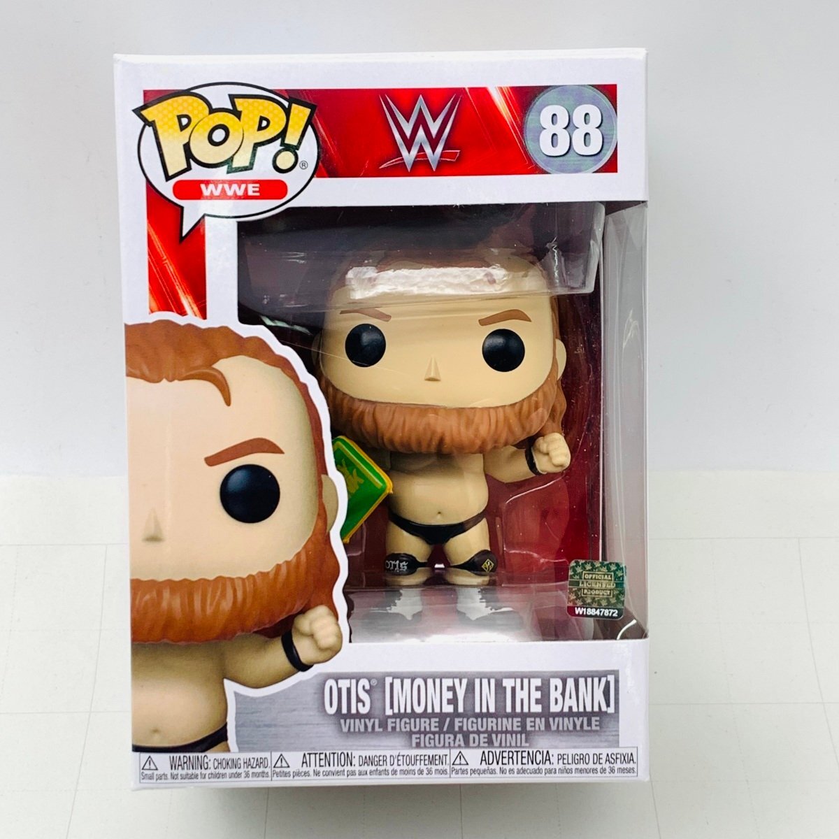 新品未開封 ファンコ ポップ WWE 88 オーティス セット Funko POP CHYNA Otis MONEY IN THE BANK_画像1