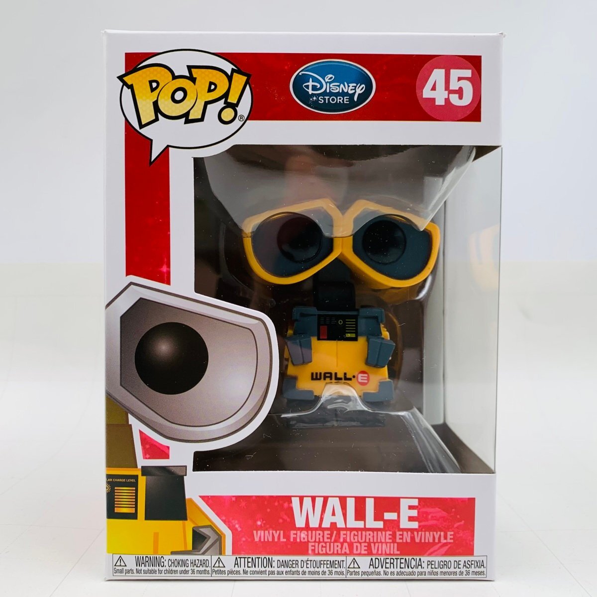 新品未開封 ファンコ ポップ ディズニー ピクサー シリーズ4 45 ウォーリー Funko POP Disney PIXAR WALL-Eの画像1