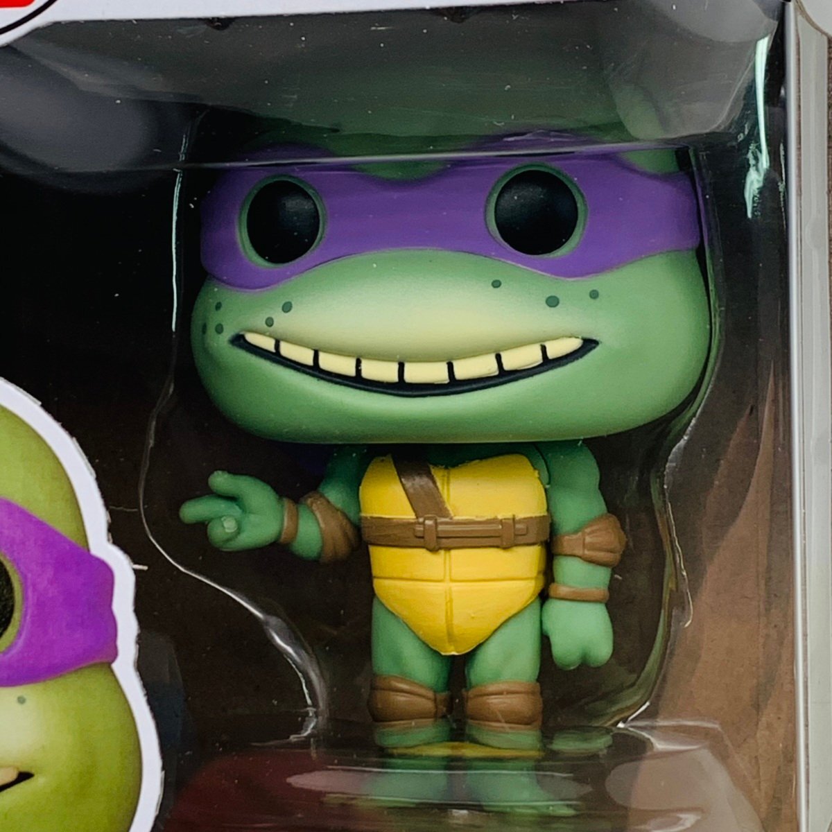 中古品 ファンコ ポップ ティーンエイジ ミュータント ニンジャ タートルズ 1133 ドナテロ Funko POP NINJA TURTLES DONATELLOの画像2