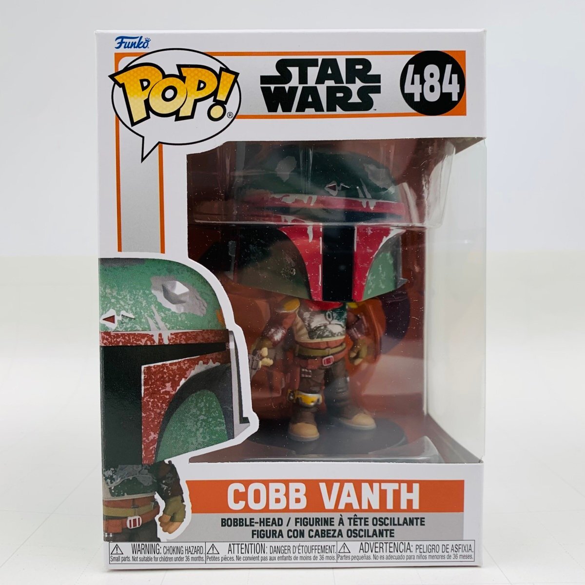 新品未開封 ファンコ ポップ スター・ウォーズ 484 コブ ヴァンス Funko POP STAR WARS COBB VANTH_画像1