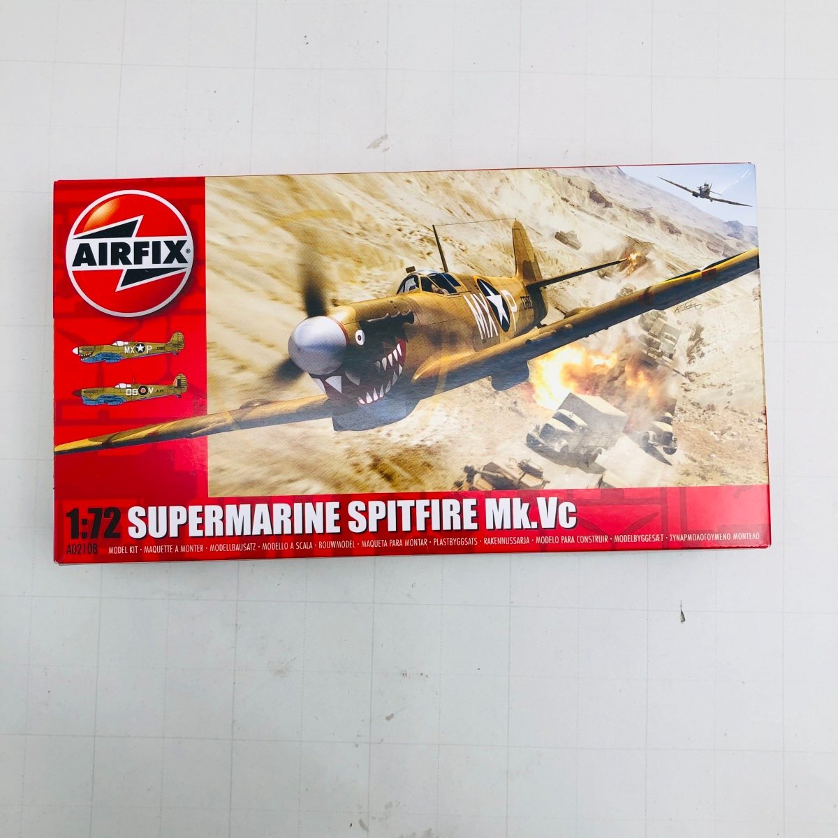 新品未組立 AIRFIX 1/72 スーパーマリン スピットファイア Mk.VCの画像1