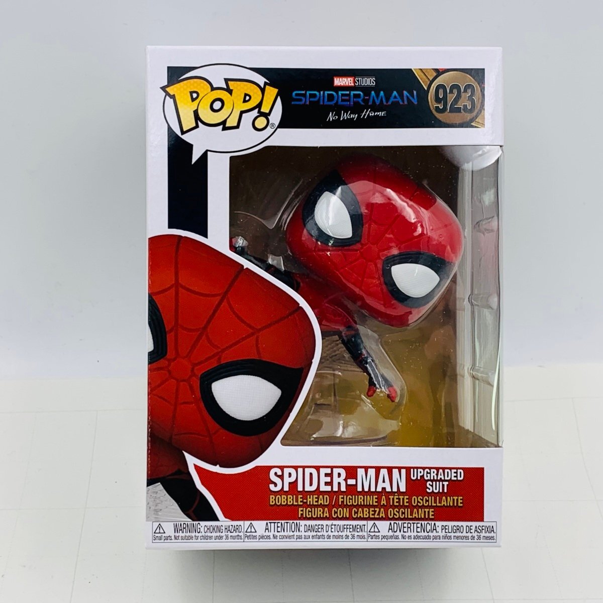 新品未開封 ファンコ ポップ スパイダーマン No Way Home 923 アップグレードスーツ Funko Pop SPIDER-MAN UPGRADE SUIT_画像1