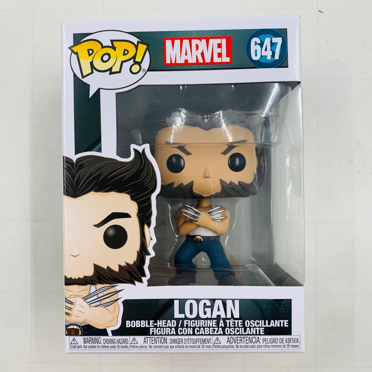 新品未開封 ファンコ Funko POP マーベル MARVEL 647 ローガン LOGANの画像1