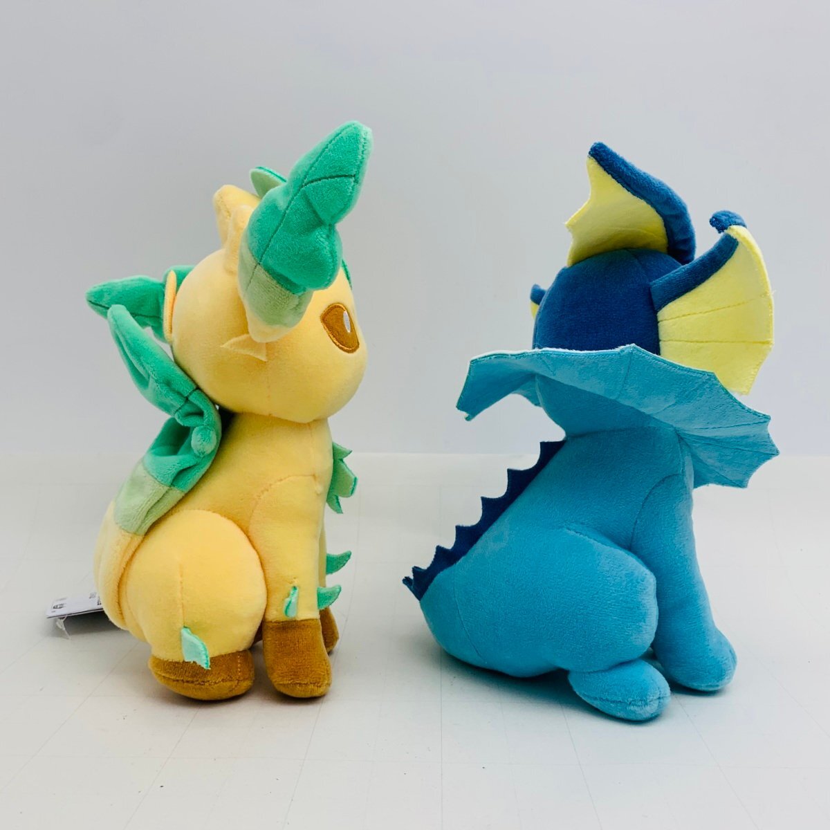 新品 ポケットモンスター もふぐっとぬいぐるみ イーブイフレンズ リーフィア シャワーズ 2種セット_画像5