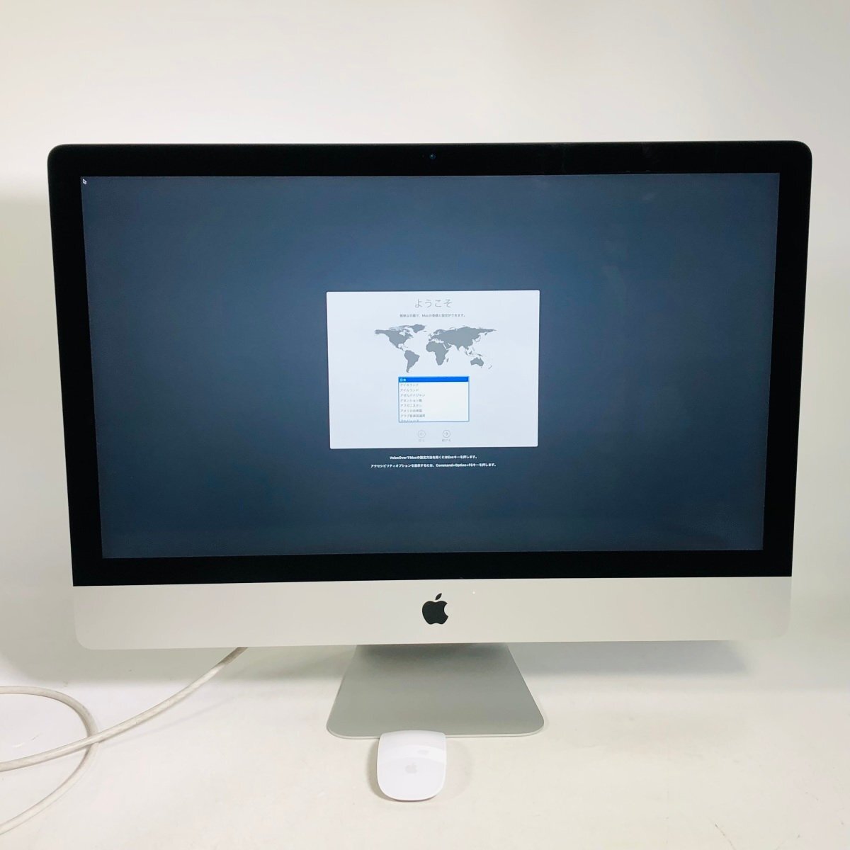 動作確認済み iMac Retina 5K 27インチ (Early 2019) Core i9 3.6GHz/64GB/SSD 1TB MRR12J/A_画像1