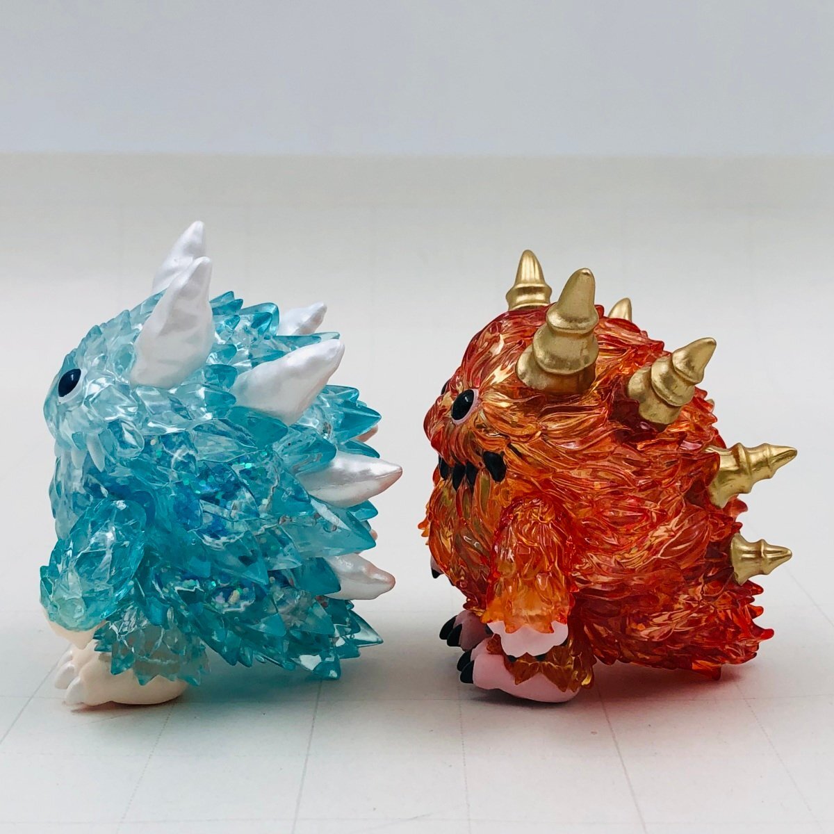 中古品 POPMART INSTINCTOY Monster Fluffy Joyful Life シリーズ Frozen Flames 2種セットの画像5