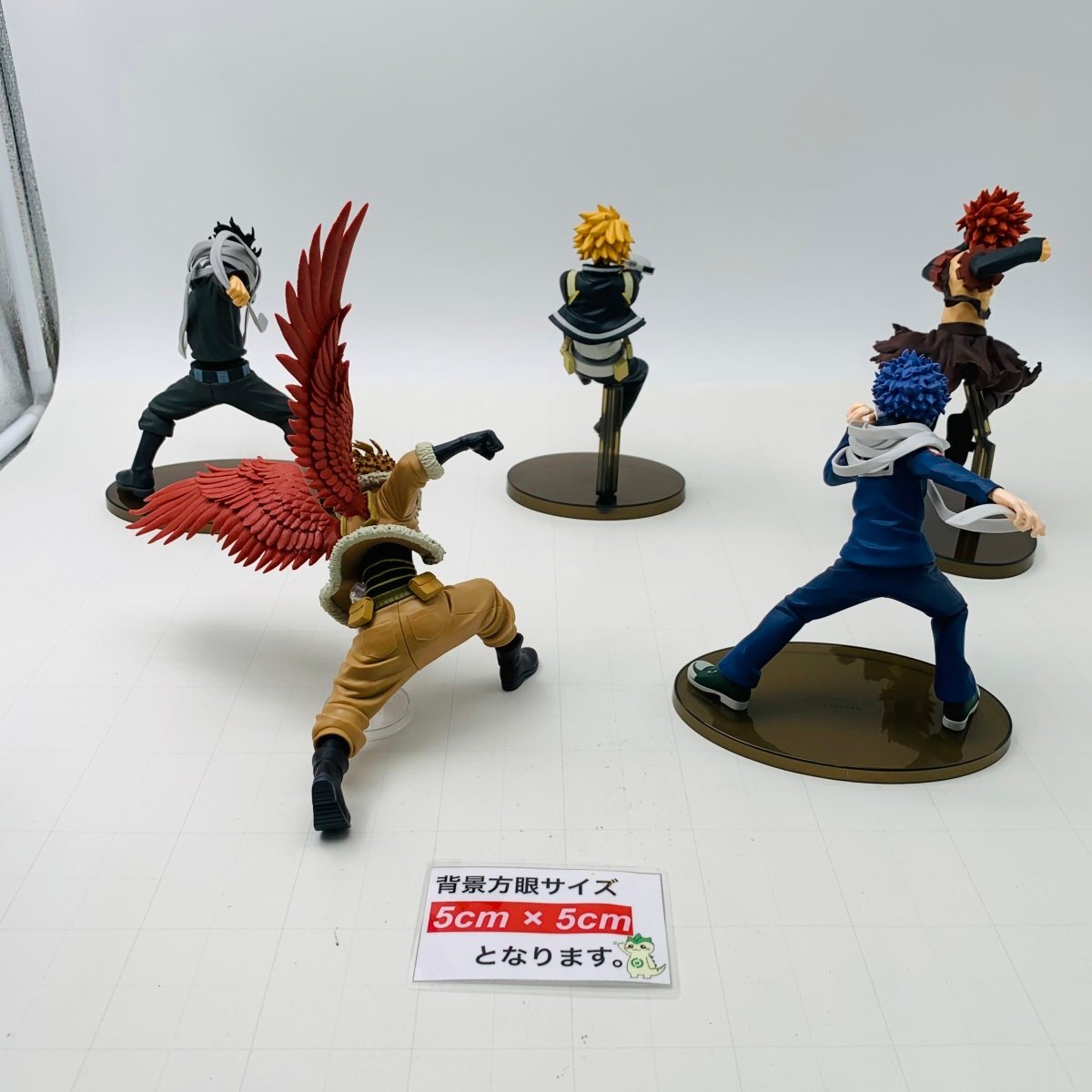 中古品 僕のヒーローアカデミア THE AMAZING HEROES vol.17 18 19 20 21 ホークス 相澤消太 心操人使 切島鋭児郎 上鳴電気 5種セット_画像3