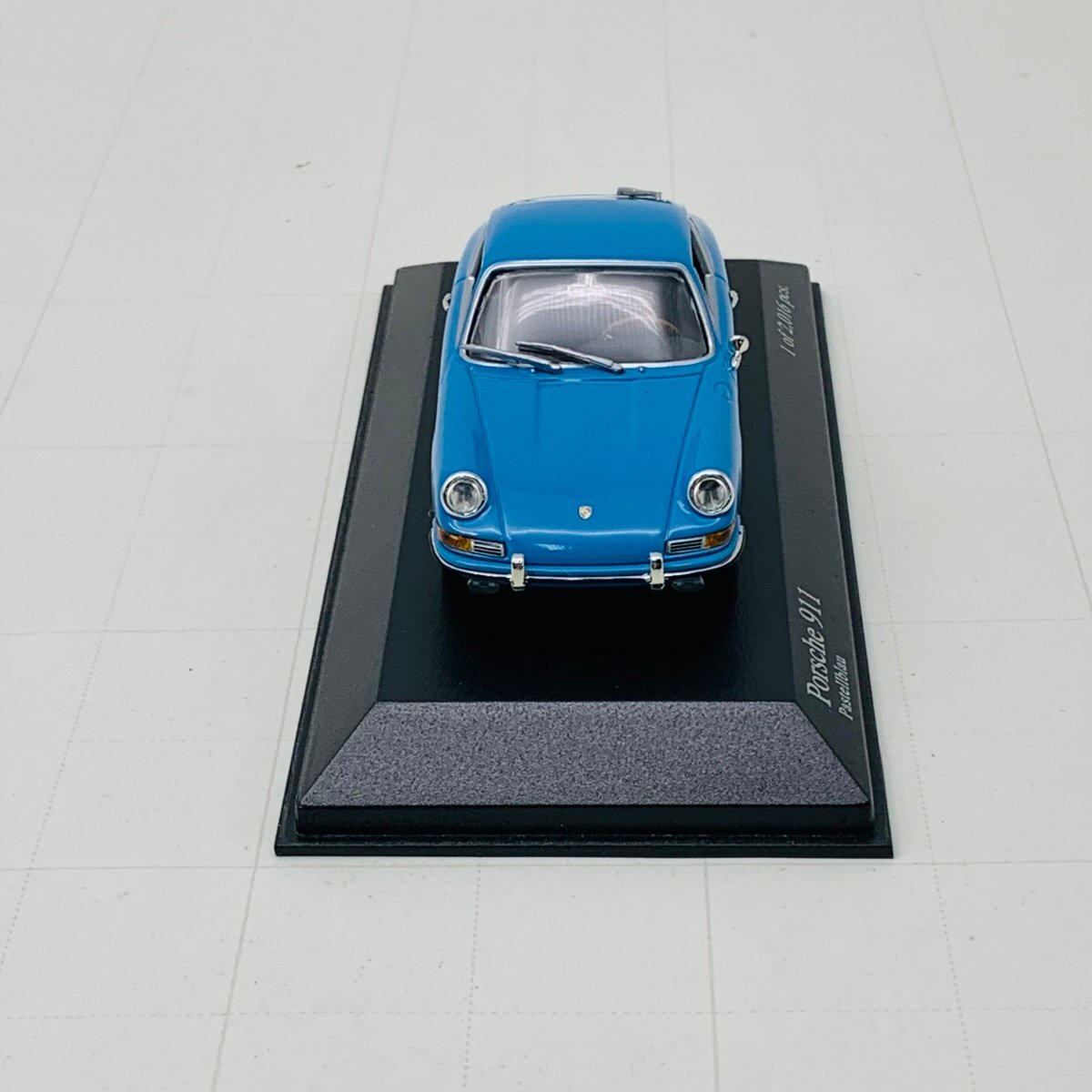 中古品 ミニチャンプス MINICHAMPS 1/43 Porsche 911 Pastelblau ポルシェ パステルブルーの画像5