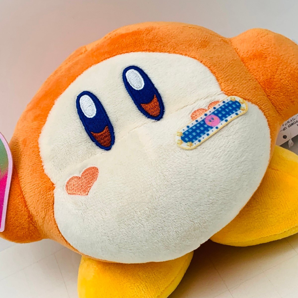 新品 フリュー Kirby × monet ぬいぐるみ POWER UP 星のカービィ ワドルディの画像2