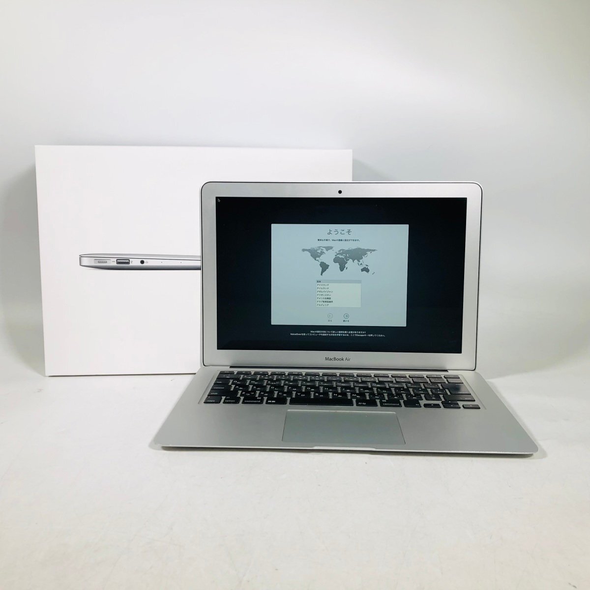 ジャンク MacBook Air 13インチ (Early 2015) Core i5 1.6GHz/8GB/SSD 128GB MMGF2J/Aの画像1