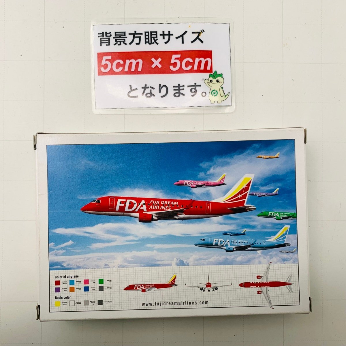 新品未開封 F-toys エフトイズ 1/300 EMBRAER エンブラエル 170/175 FDA JA02FJ_画像3