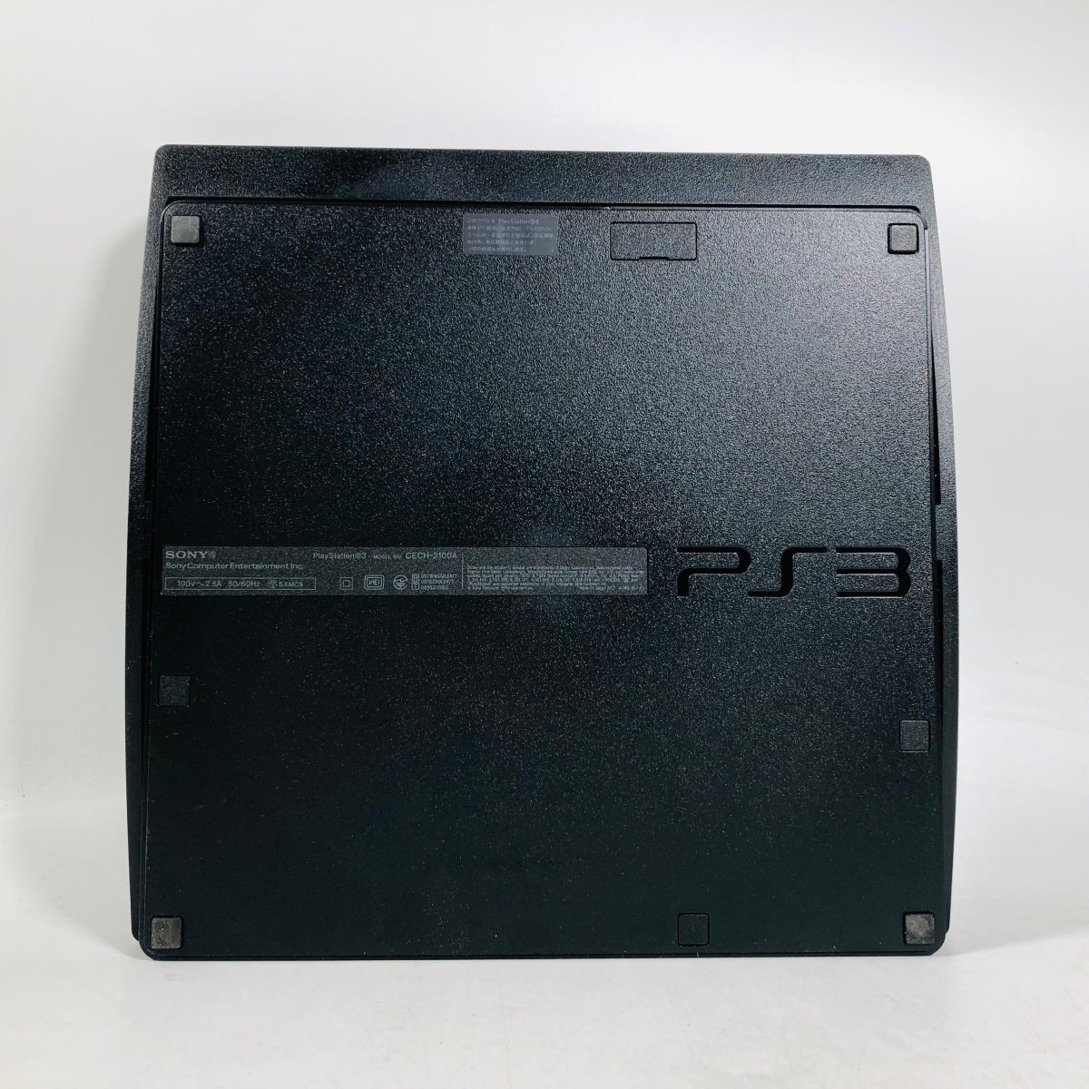 中古難あり PlayStation 3 120GB チャコール・ブラック CECH-2100A コントローラー欠品の画像2