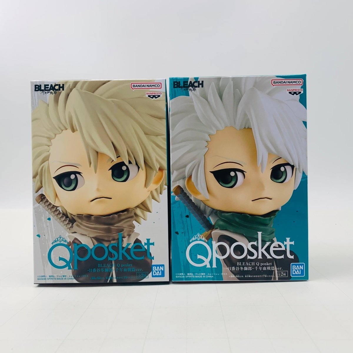 新品未開封 Qposket BLEACH 日番谷冬獅郎 千年血戦篇 ver Aカラー Bカラー 2種セットの画像1