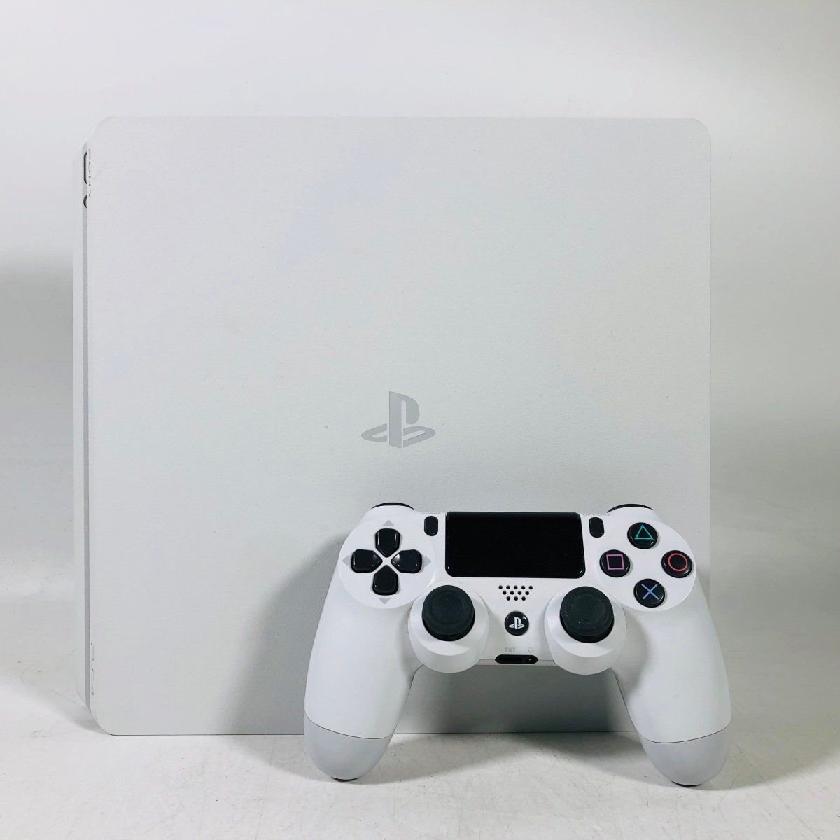 中古 PlayStation 4 500GB グレイシャー・ホワイト CUH-2200ABの画像1