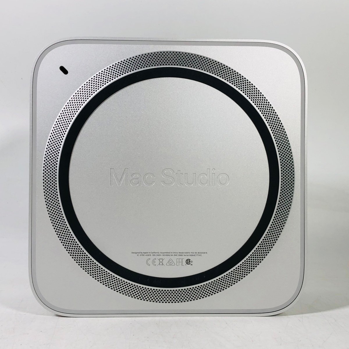 美品 Mac Studio (Early 2022) Apple M1 MAX 10コア/32GB/SSD 1TB MJMV3J/A 動作確認済みの画像2