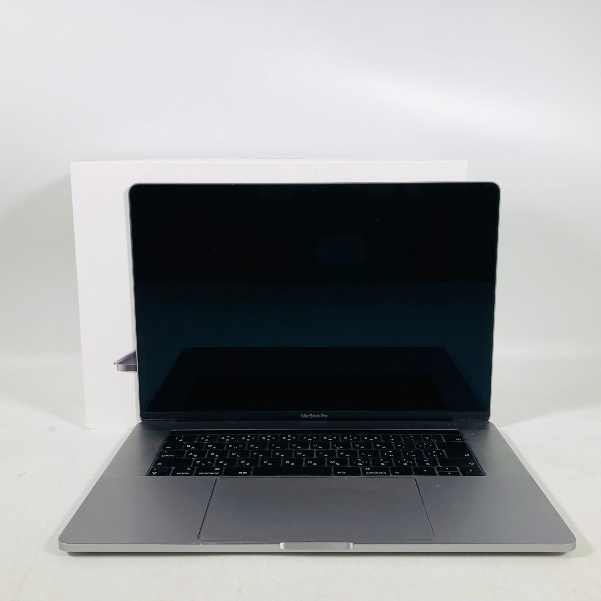 ☆ ジャンク MacBook Pro Touch Bar＋Touch ID 15インチ（Mid 2018） スペースグレイ MR932J/Aの画像1