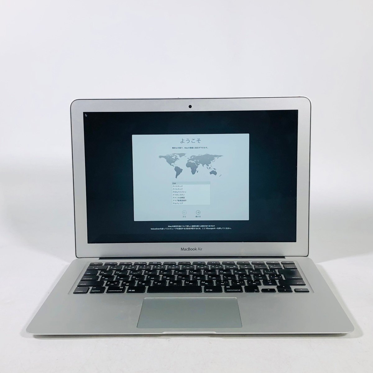 ジャンク MacBook Air 13インチ (Early 2015) Core i5 1.6GHz/8GB/SSD 256GB MJVE2J/A_画像1