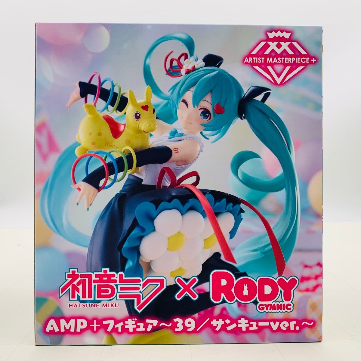 新品未開封 タイトー ARTIST MASTERPIECE+ AMP+ フィギュア 初音ミク × Rody 39 サンキューverの画像1