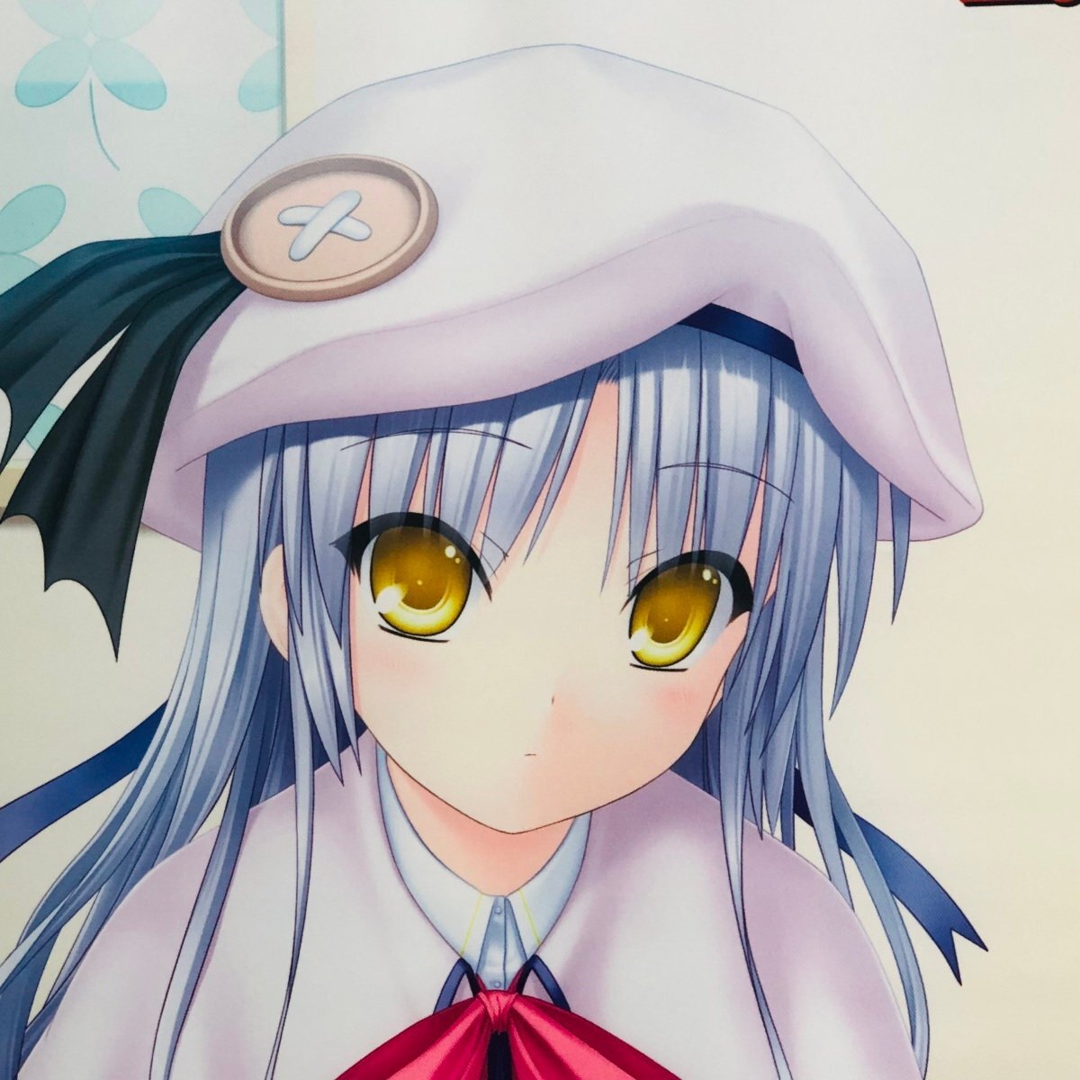 中古品 Key Angel Beats とらのあな特典 天使 かなで クドリャフカ衣装 B2タペストリーの画像1