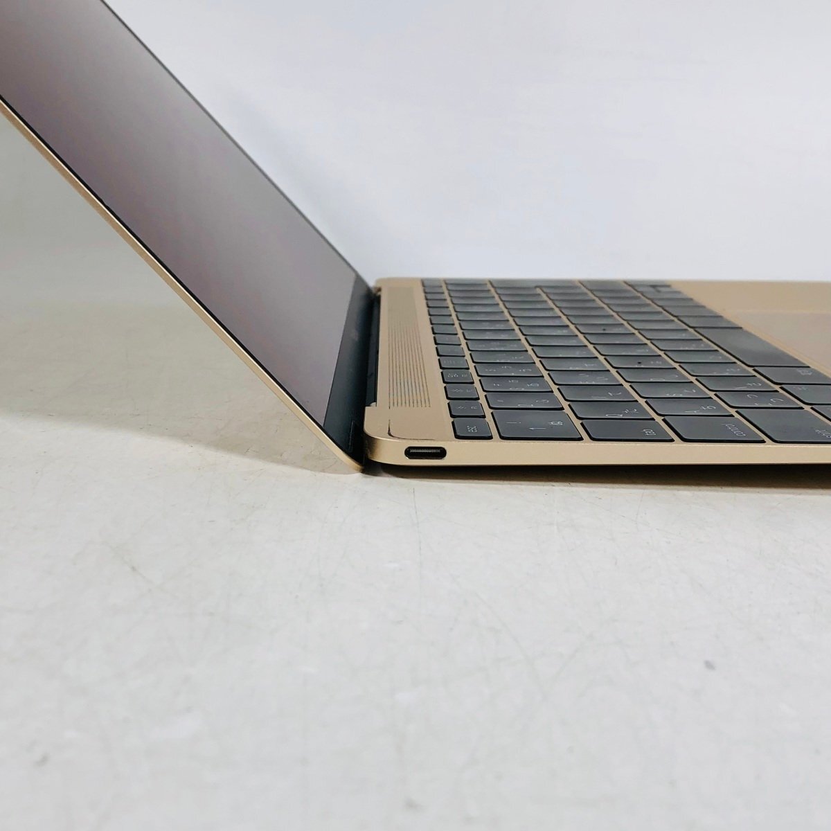 動作確認済み MacBook 12インチ (Early 2015) Core M 1.1GHz/8GB/SSD 256GB ゴールド MK4M2J/Aの画像4