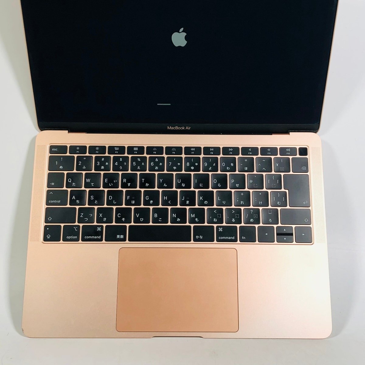 動作確認済み MacBook Air Retina 13インチ (Late 2018) Core i5 1.6GHz/8GB/SSD 128GB ゴールド MREE2J/Aの画像2