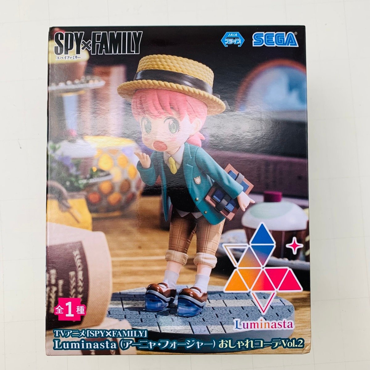 新品未開封 セガ Luminasta SPY×FAMILY スパイファミリー アーニャ・フォージャー おしゃれコーデ Vol.2の画像1