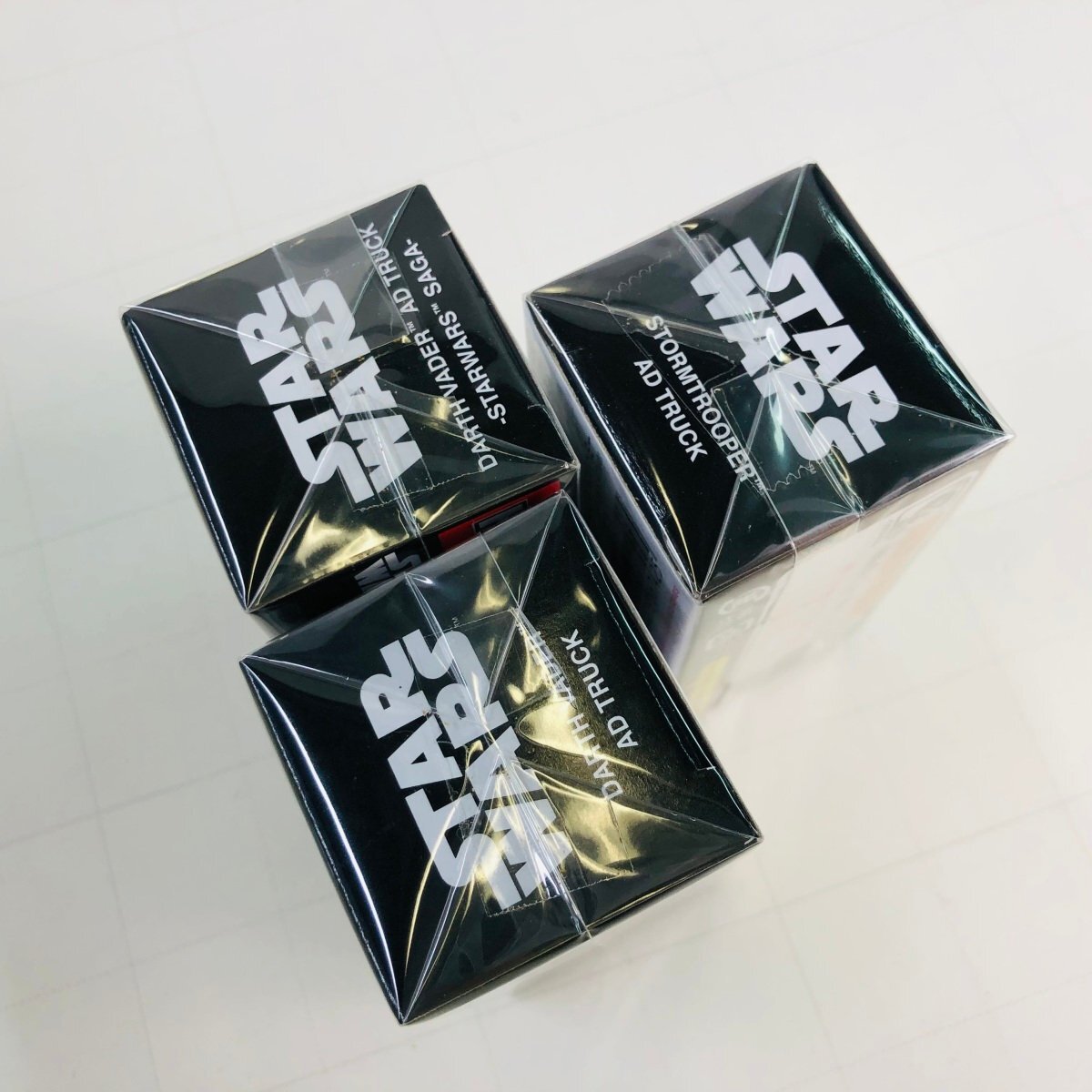 中古品 タカラトミー トミカ スター・ウォーズ STAR CARS ダース・ベイダー ストームトルーパー アドトラック セット TOMICA STAR WARSの画像5