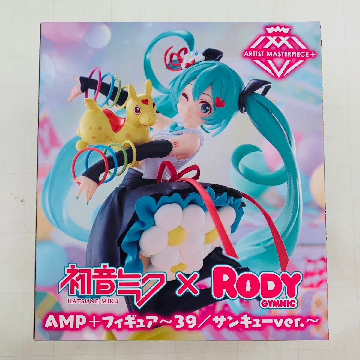 新品未開封 タイトー AMP+ フィギュア 初音ミク × Rody 39 サンキューver.の画像1