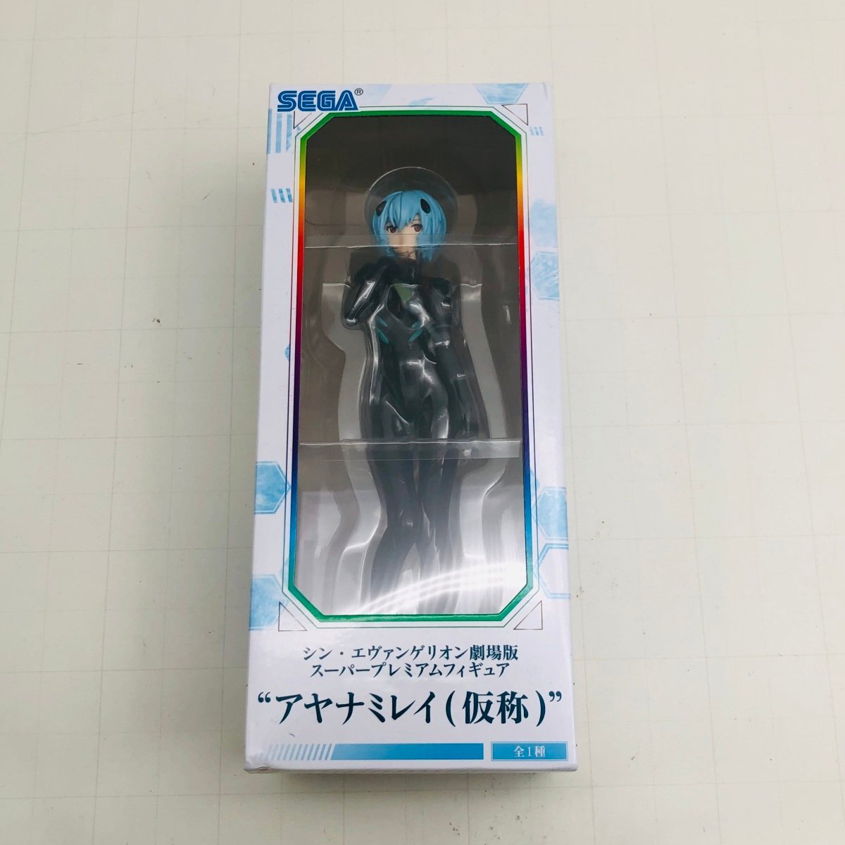  new goods unopened Sega SPM super premium figure sin* Evangelion theater version aya Nami Ray ( temporary .)