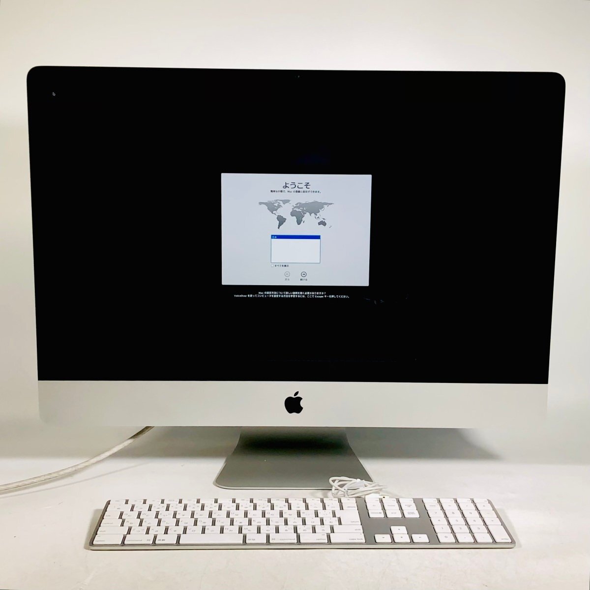 動作確認済み iMac 27インチ (Mid 2011) Core i7 3.4GHz/8GB/1TB MC814J/Aの画像1