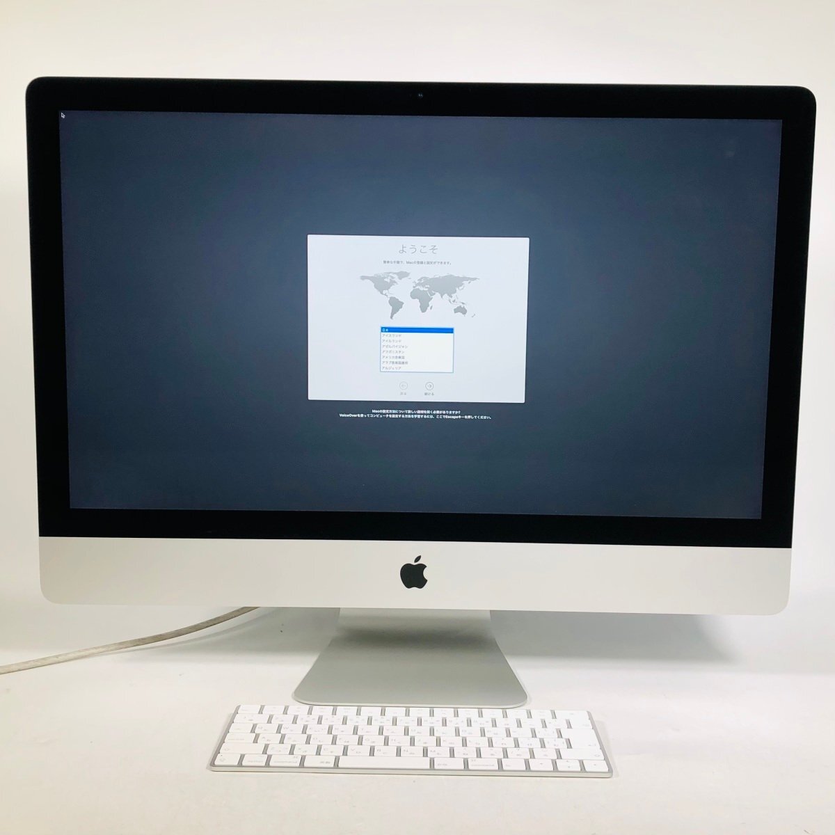 動作確認済み iMac Retina 5K 27インチ (Mid 2017) Core i5 3.4GHz/8GB/FD 1TB MNE92J/Aの画像1